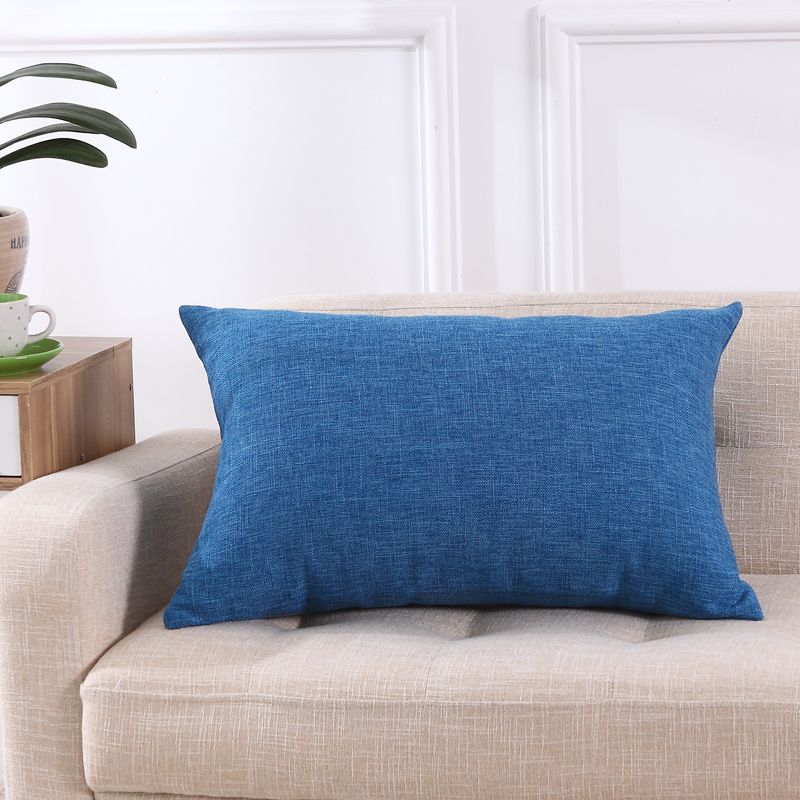 Kudde Soffa Linne Kontor Enkel