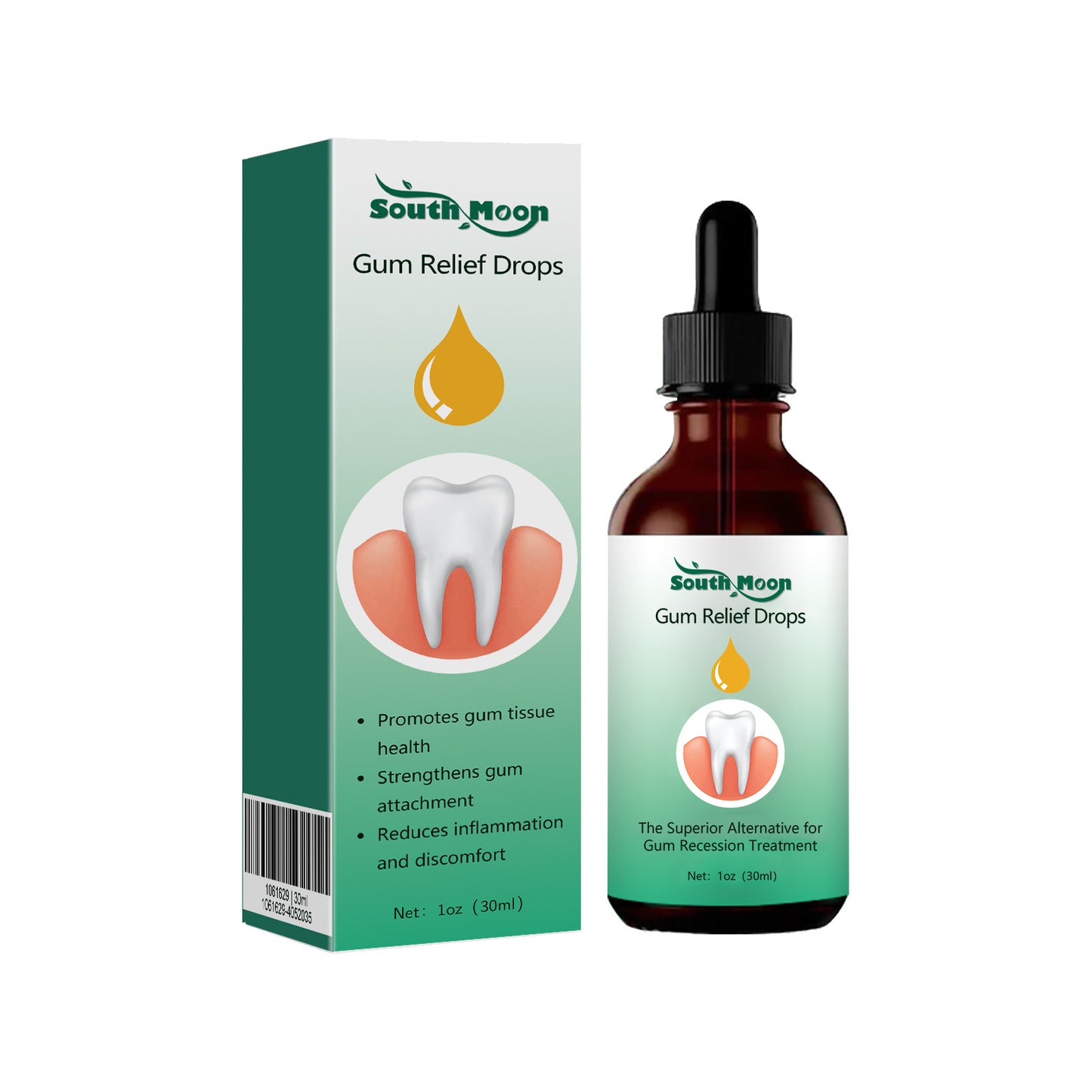 Gouttes de réparation des gencives, soins, soulagement des gencives, mousse parodontale, nettoyage buccal, gouttes