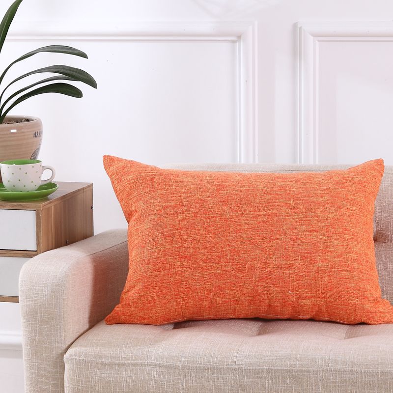 Kudde Soffa Linne Kontor Enkel