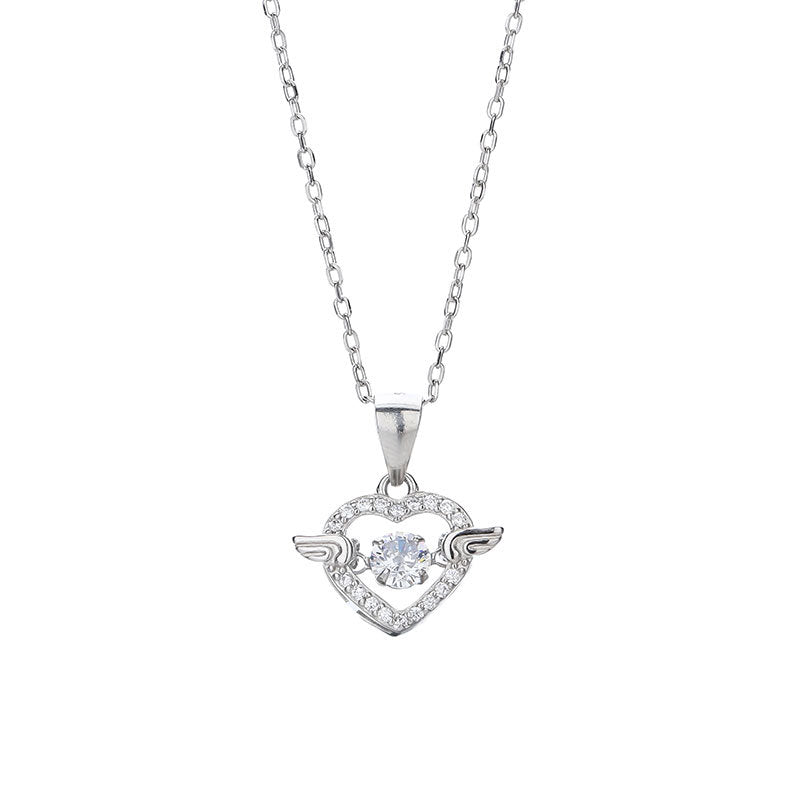 925 Sterling Silver halsband för kvinnor All-match nisch