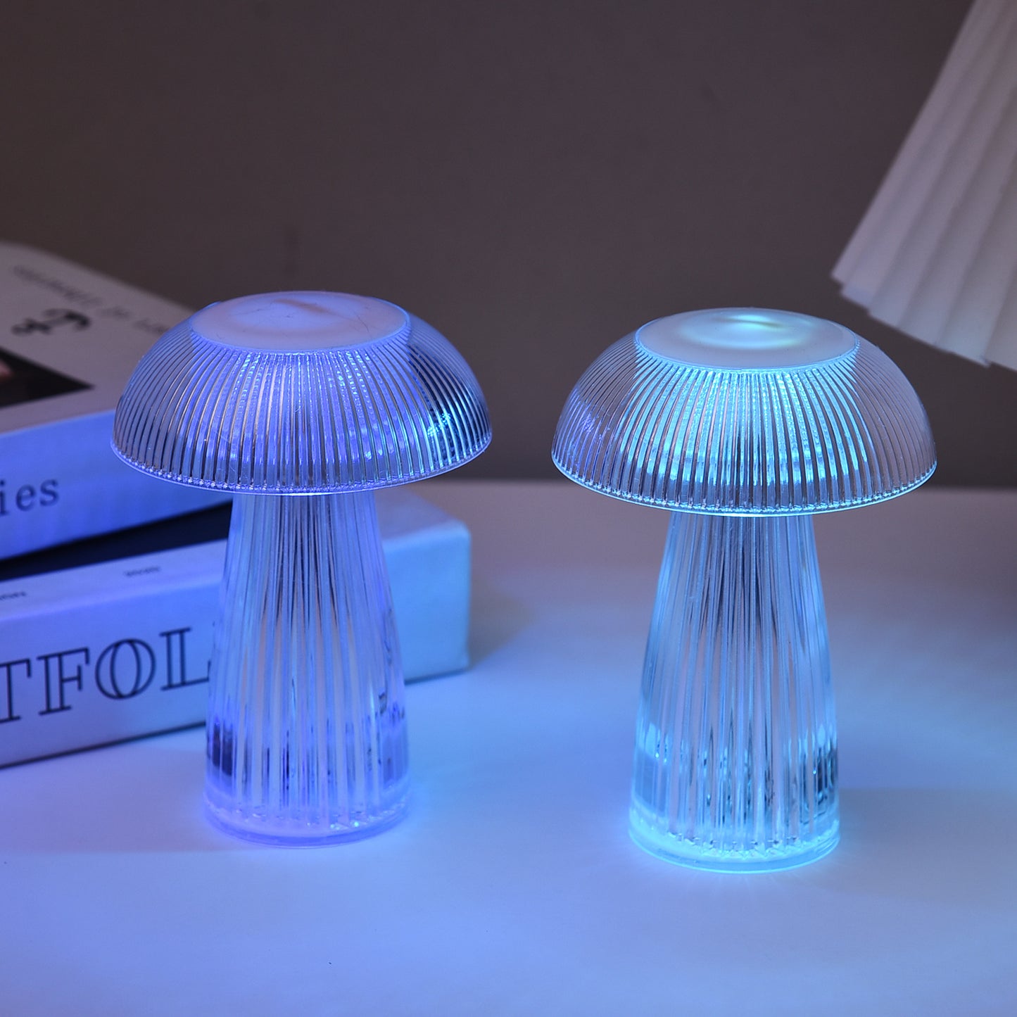 Lampe de Table électronique en forme de méduse, atmosphère créative en forme de champignon, décoration de maison