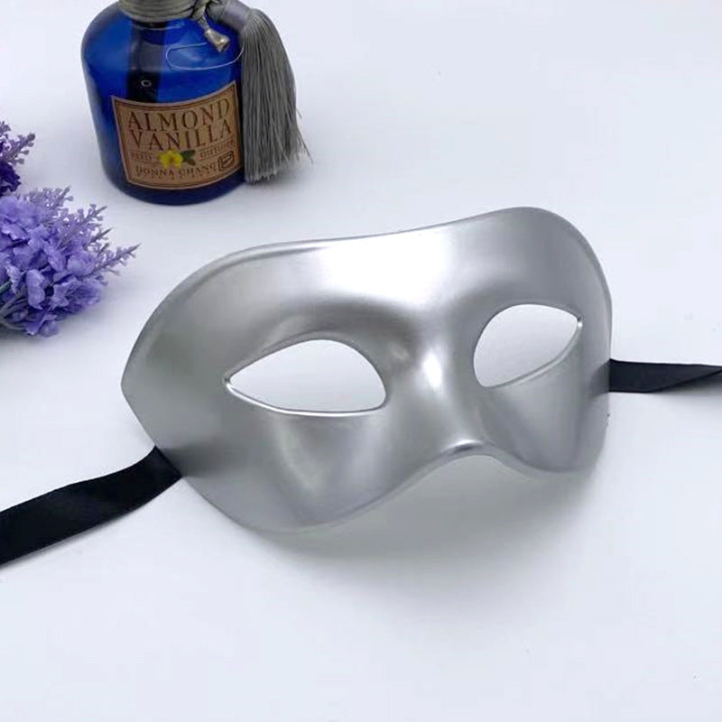 Halloween Maskerad Halv Face Party Mask