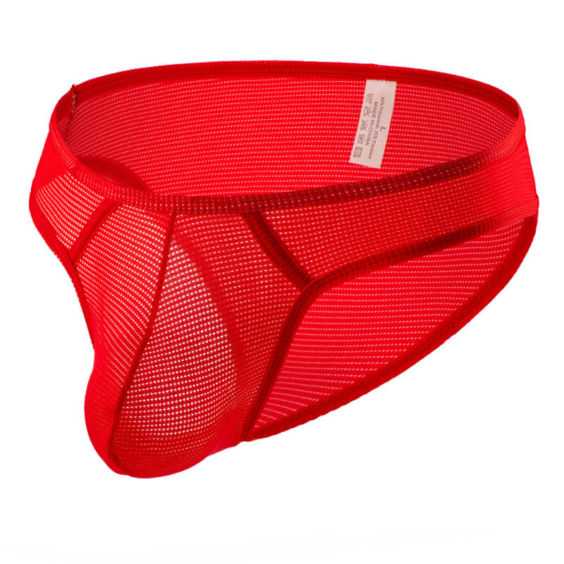 Men's Breathable Mesh Sexy Nylon Briefs