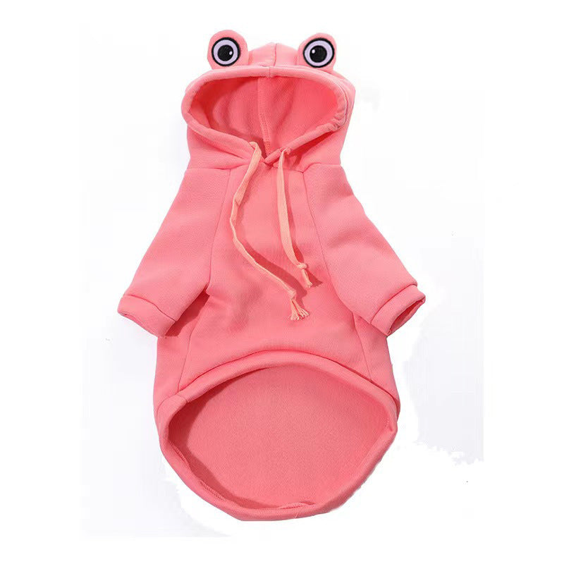 Grenouille chien petit moyen pull polaire vêtements produits pour animaux de compagnie