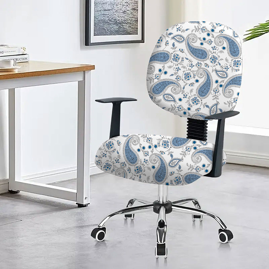 Housse de chaise pour accoudoir d'ordinateur de bureau