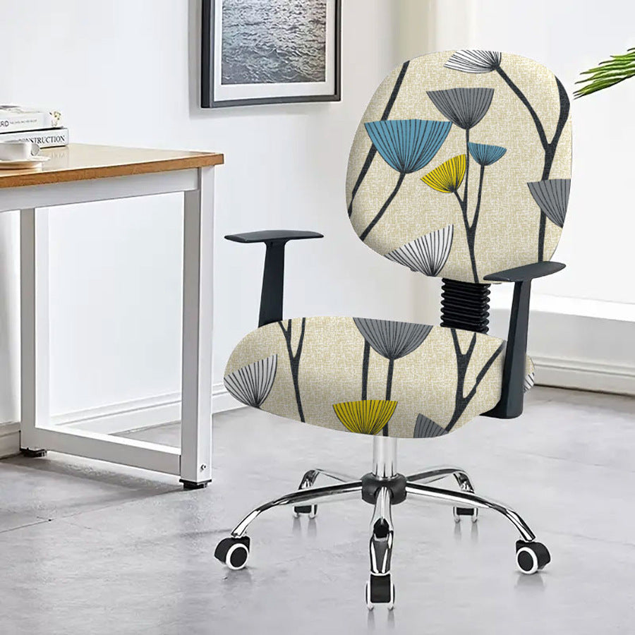 Housse de chaise pour accoudoir d'ordinateur de bureau