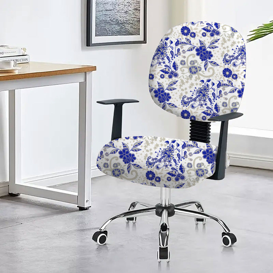 Housse de chaise pour accoudoir d'ordinateur de bureau