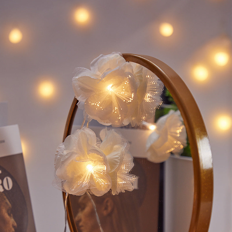 Led Simulering Phalaenopsis Lampa Utomhus Vattentät Innergård Heminredning