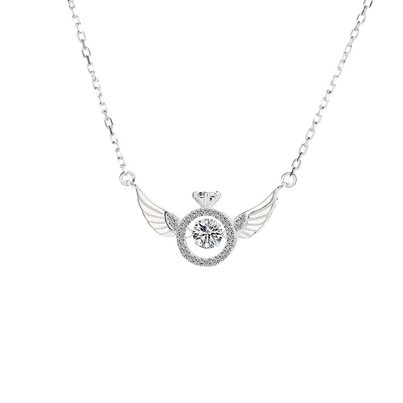 925 Sterling Silver halsband för kvinnor All-match nisch