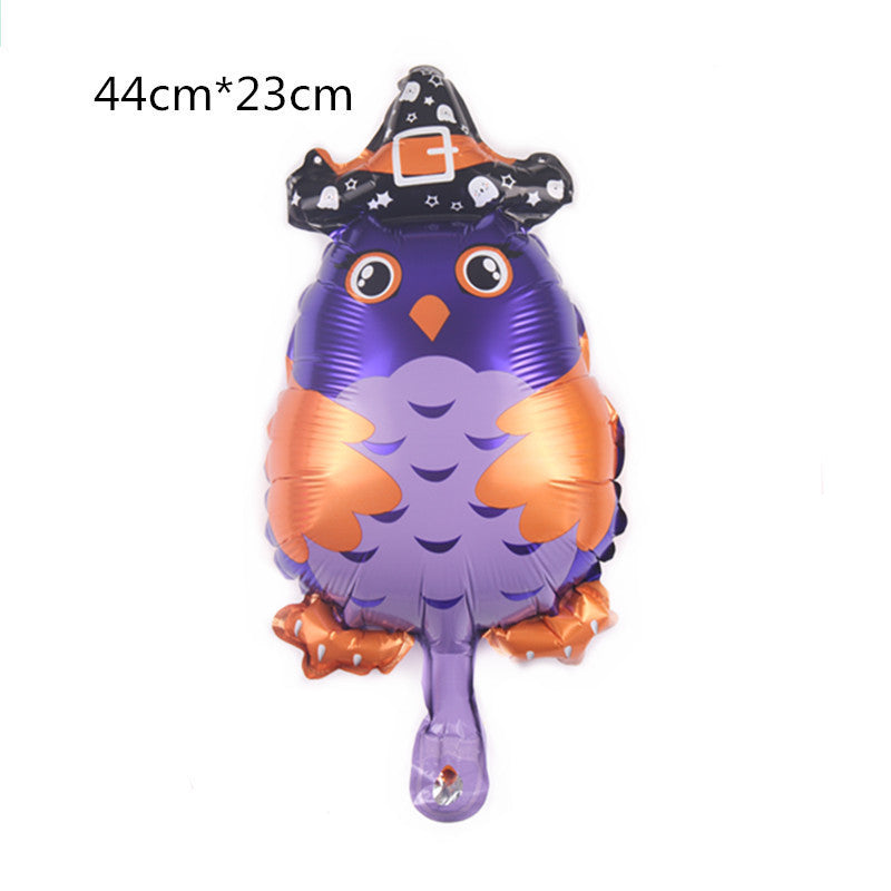 Halloween Party dekoration Mini ballonger i aluminium