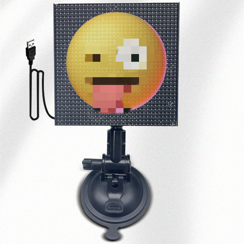 Fullfärg Bluetooth Emoticon Car LED Display