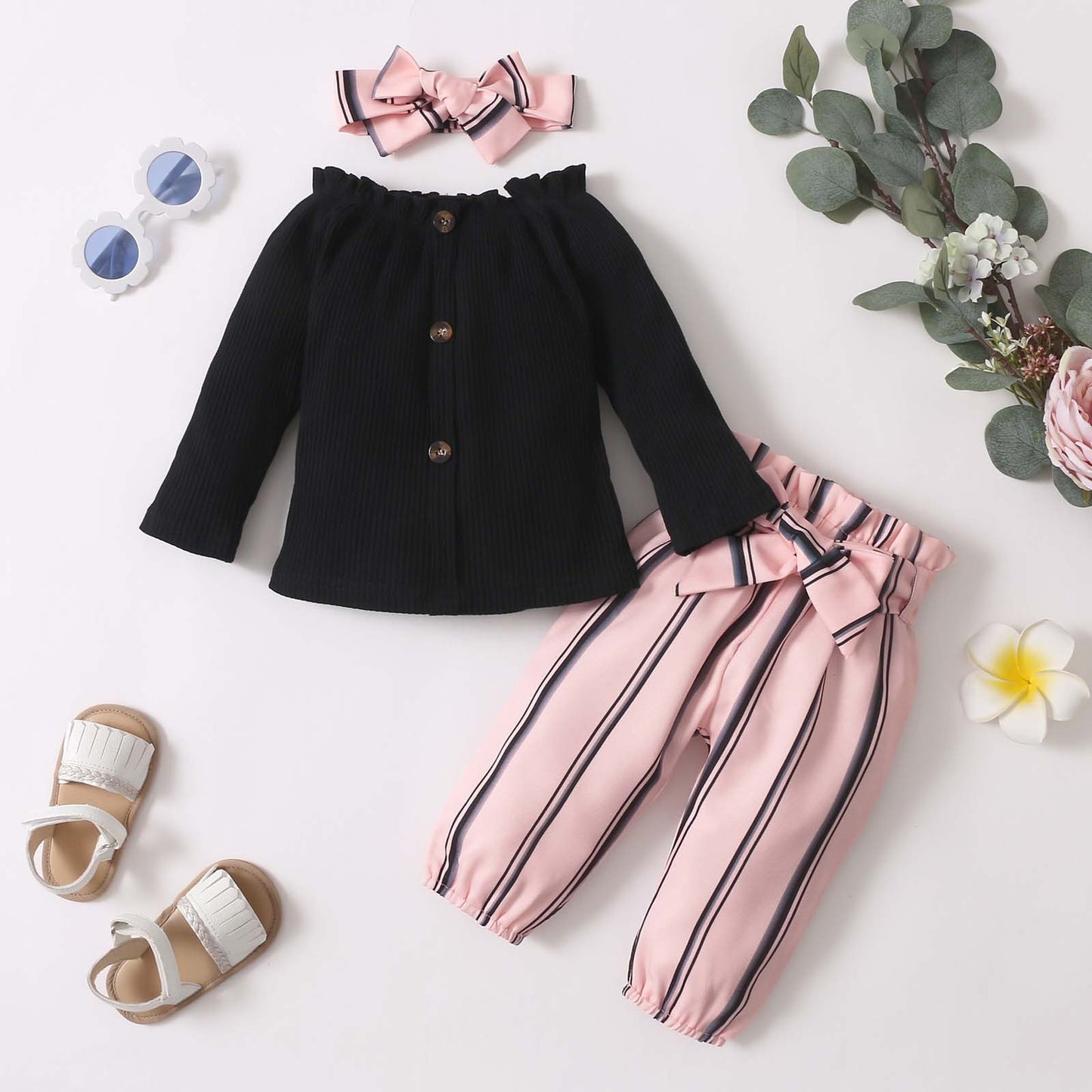 3M-24M Newborn Baby Clothes Set - Toddler Girl Outfits
