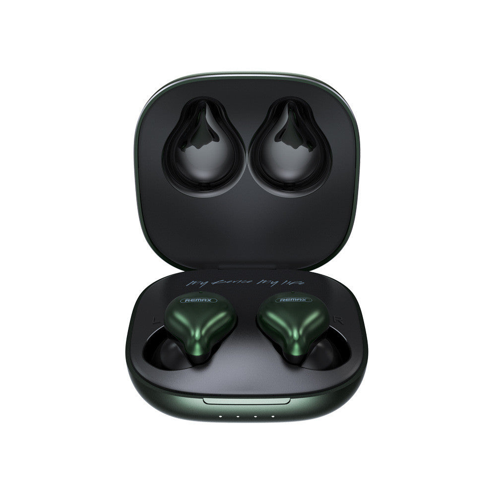 Metal True Wireless Bluetooth 5.0 Music Stereo TWS Hörlurar Brusreducering HIFI Ljudkvalitet