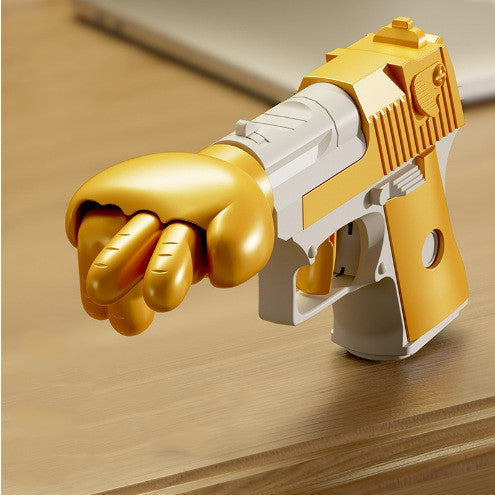 Punch Gun bordsspel rekvisita Dekompression barnleksaker