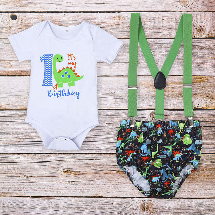 Children's Clothing Summer Collection - Baby Romper Birthday Edition