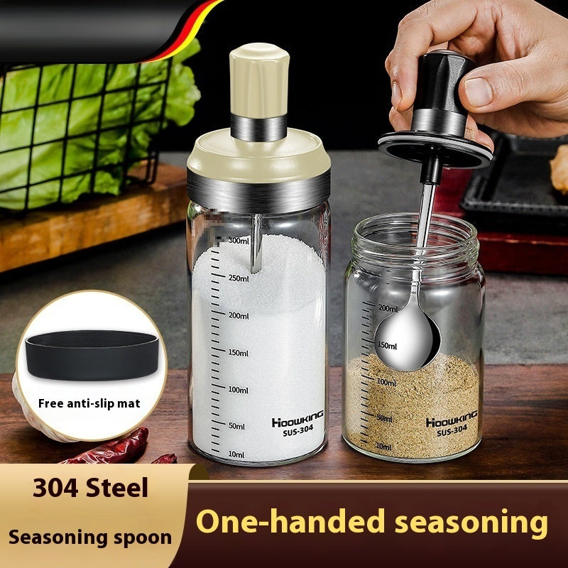 Seasoning Jar Light Luxury Household Seal