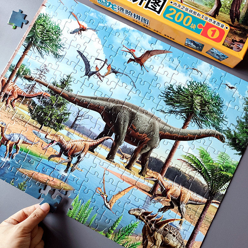 New Children's Advanced Dinosaur Puzzle Toy