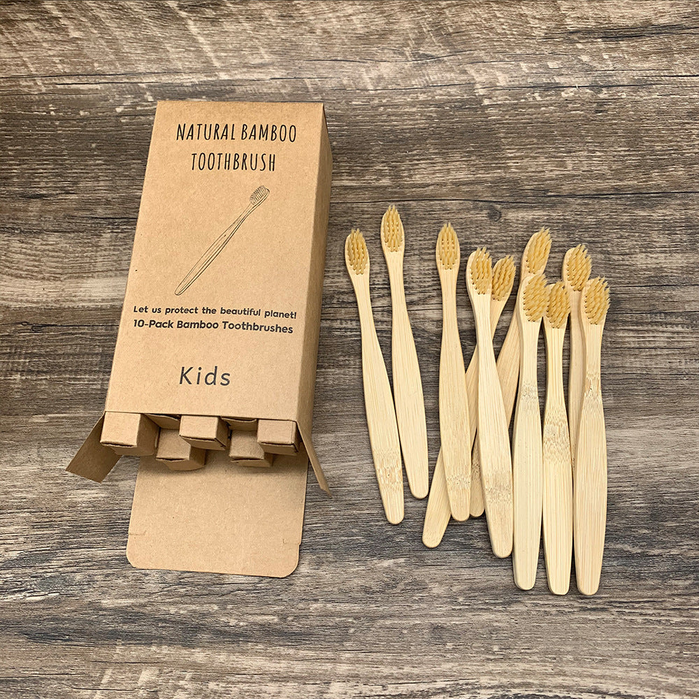 Eco Friendly Bamboo Soft Fiber Toothbrushes