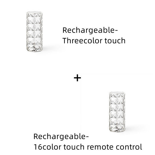 Rose Crystal Sovrum Touch Pétale Nattljus