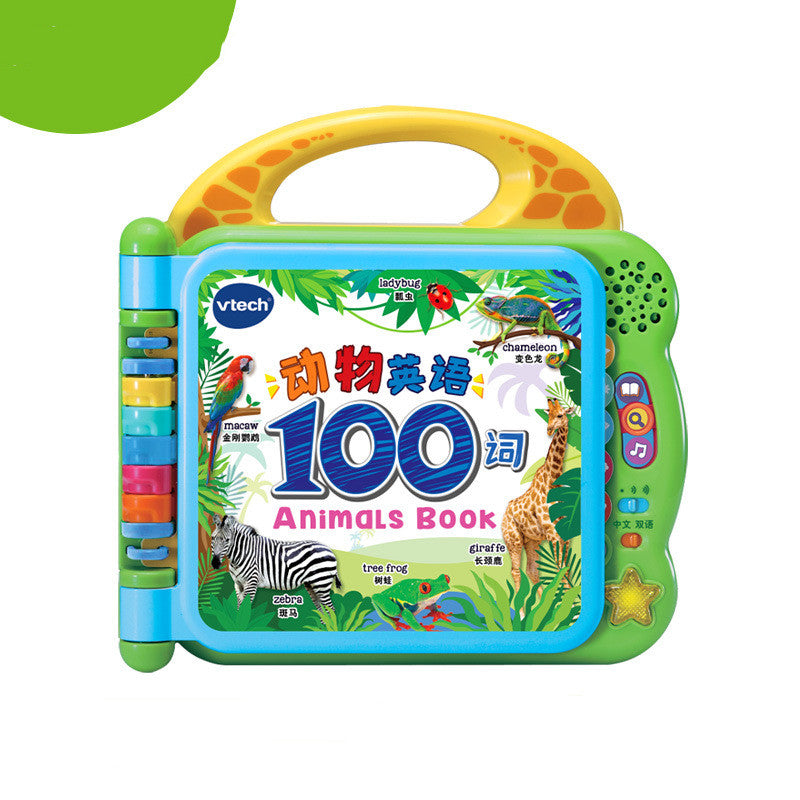 Livre tactile, éducation de la petite enfance, histoire musicale, Machine d'apprentissage bilingue