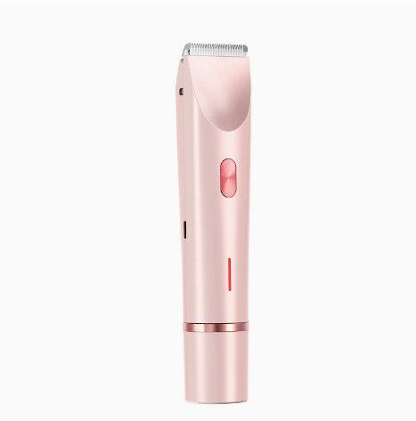 2 i 1 hårborttagning epilator USB uppladdningsbar trimmer kvinnor kroppsrakhyvel ansikte ben armhåla bikini hand blygd rakapparat hårborttagare