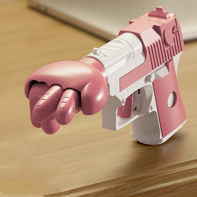 Punch Gun bordsspel rekvisita Dekompression barnleksaker