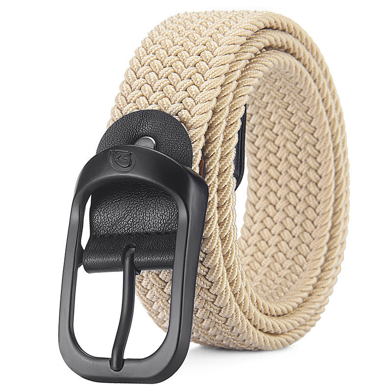 Ceinture à boucle sans dents pour hommes, nouveau style décontracté à la mode