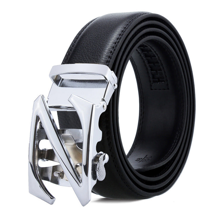 Men's Automatic Buckle Business Trouser Belt - Professional Efficiency