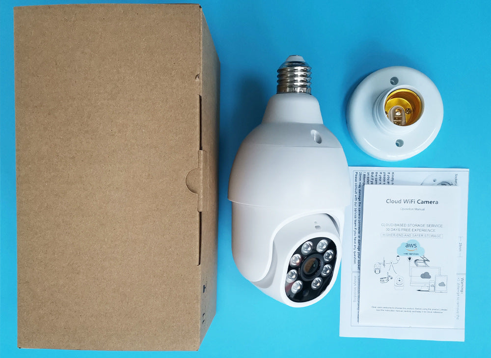 Högupplöst säkerhetsövervakningskamera Trådlös WIFI-anslutning Smart Home
