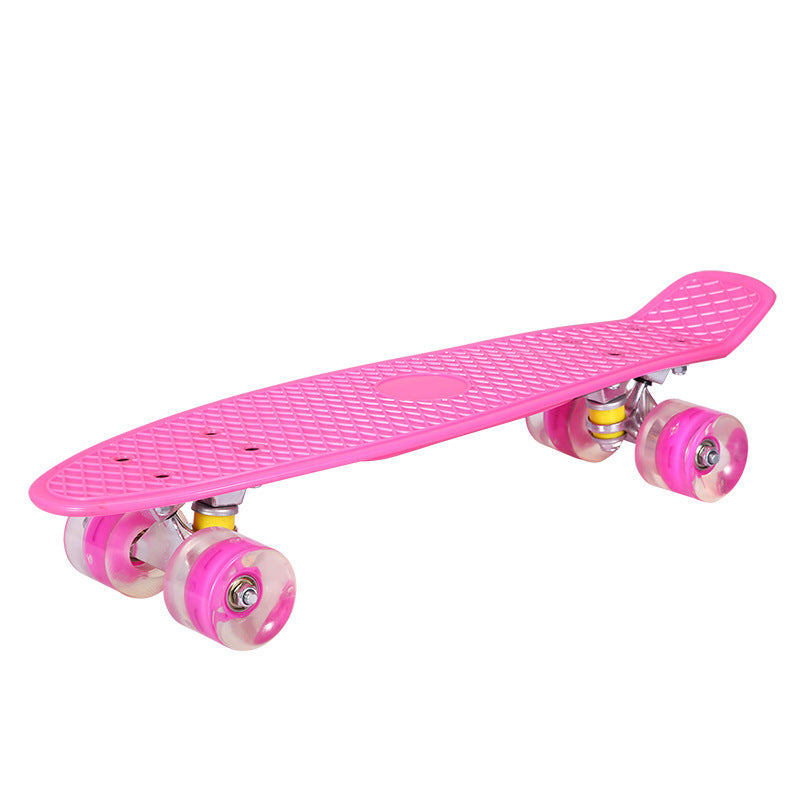 Fashion Creative Personality Wheel Fyrhjuls skateboard