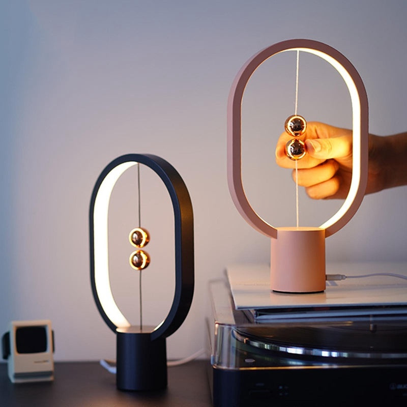 Mini interrupteur magnétique intelligent USB suspendu LED lampe d'ambiance