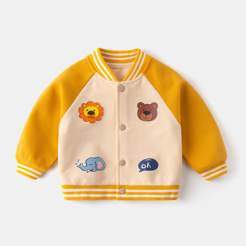 Uniforme de Baseball pour bébé, veste de Style étranger, manteau d'automne