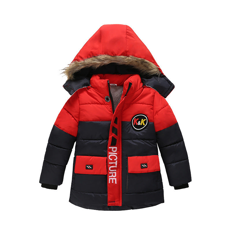 Manteau épaississant pour enfants garçons