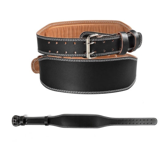 Fitness Squat Hard Pull PU Leather Belt - Workout Empowerment