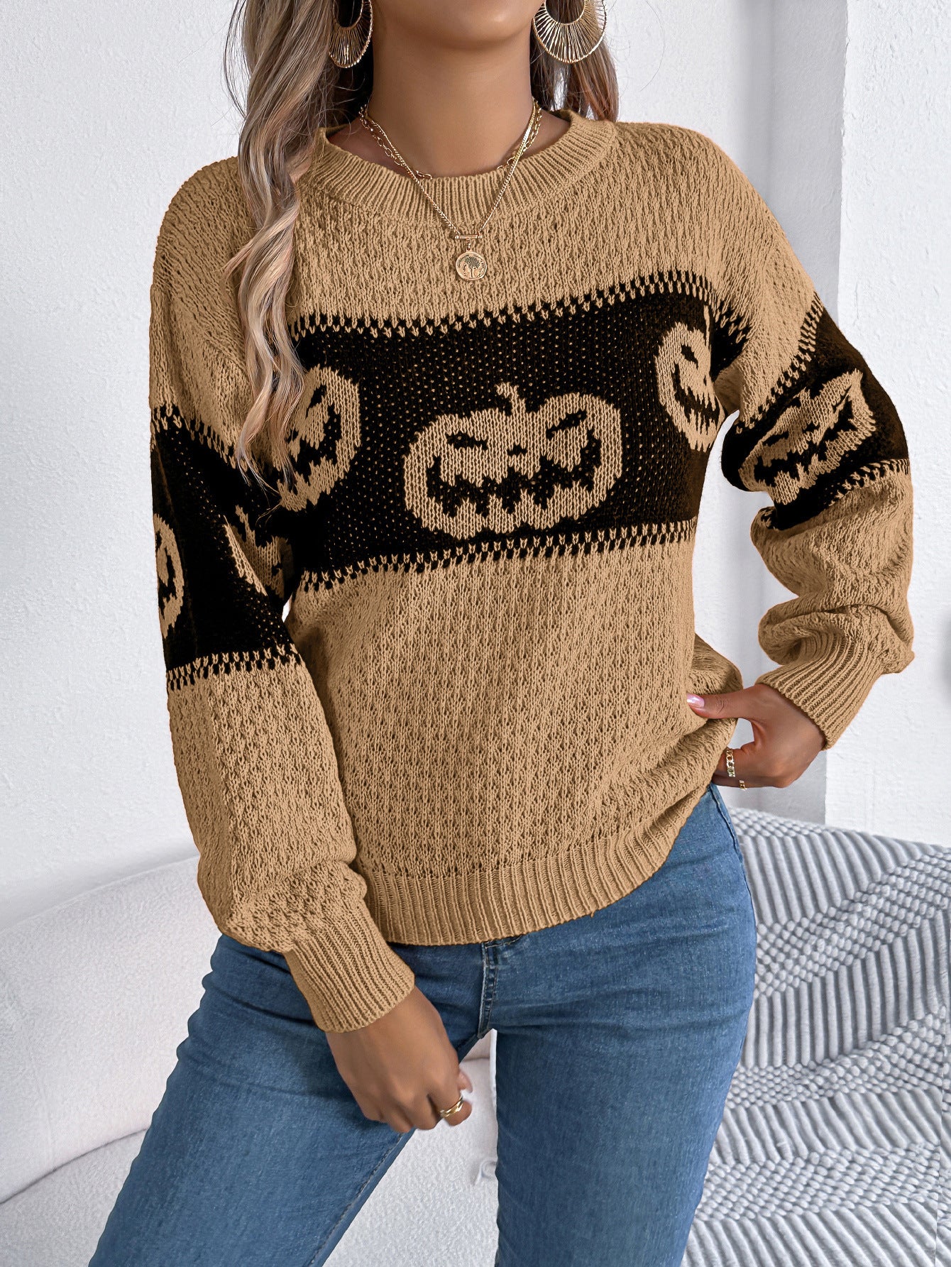 Halloweenpumpatröja - Modern och bekväm