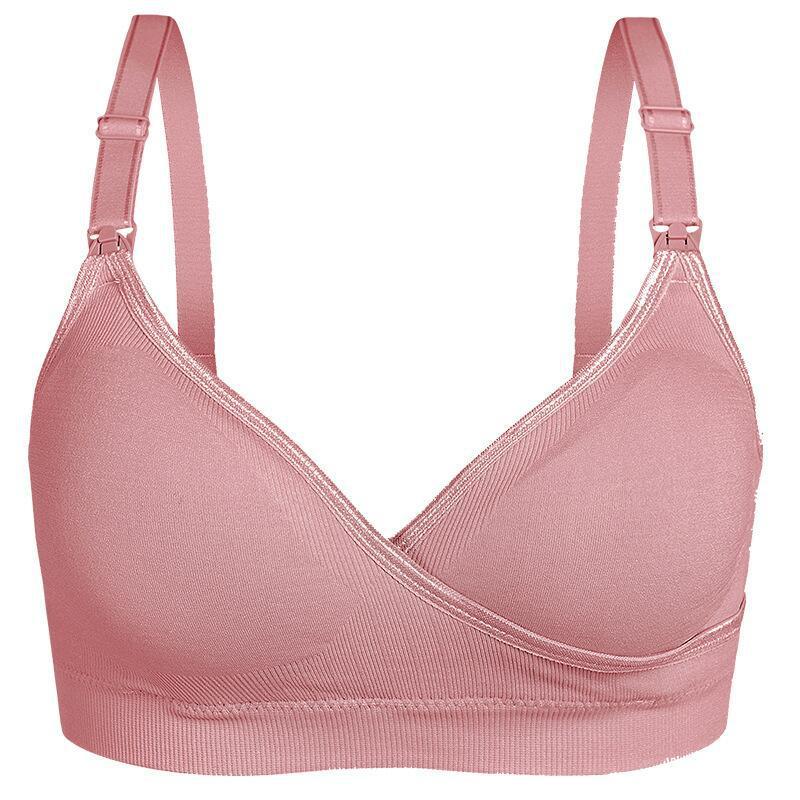 Large Size Breastfeeding Underwear Bra With Front Button Closure For Pregnant Women