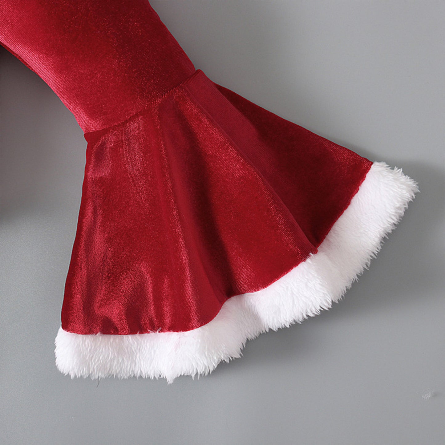 Vinter jul Långärmad skjorta Bell Bottoms Hatt Tredelad barnkläder