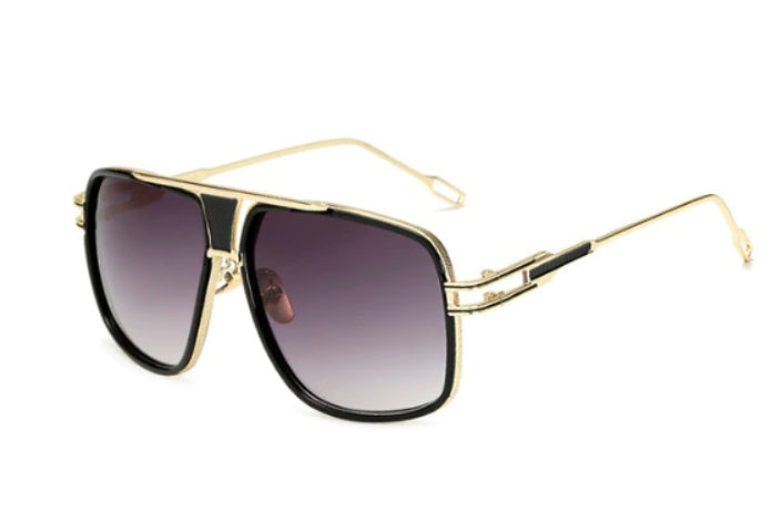 Solglasögon homme varumärken Designer Sun glasögon kör Oculos De Sol Masculino Grandmaster Square Solglass