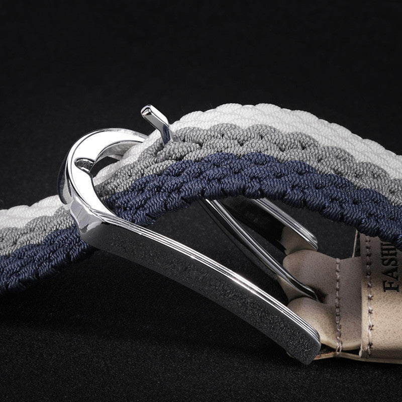 Winter Breathable Strong Stretch Canvas Woven Belt - Seasonal Comfort