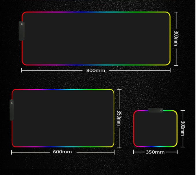 RGB-musmatta Lysande musmatta LED-musmatta