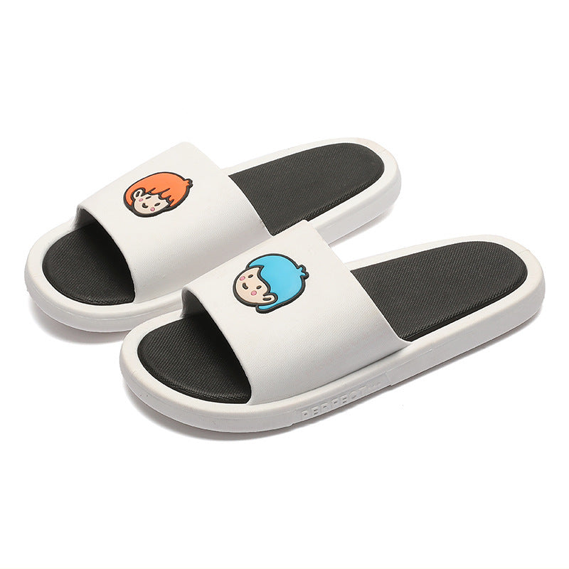 Cute Anti-slip Sandals For Bathing In The Bathroom