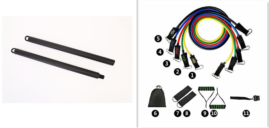 Bandes de résistance pour exercices de corde de traction en Latex, bande de Yoga d'entraînement extensible