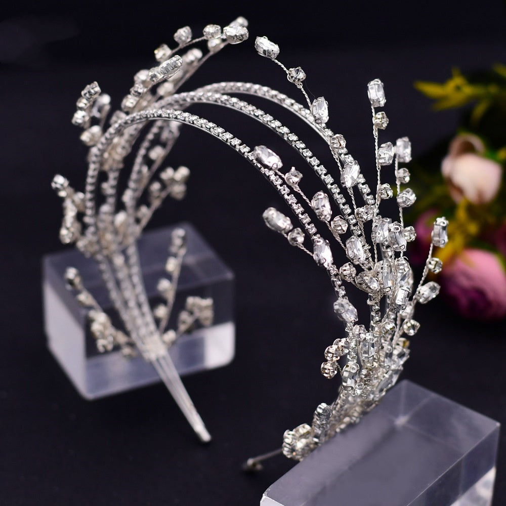 Handmade Headband Wedding Hair Accessories - Elegant Bridal Look