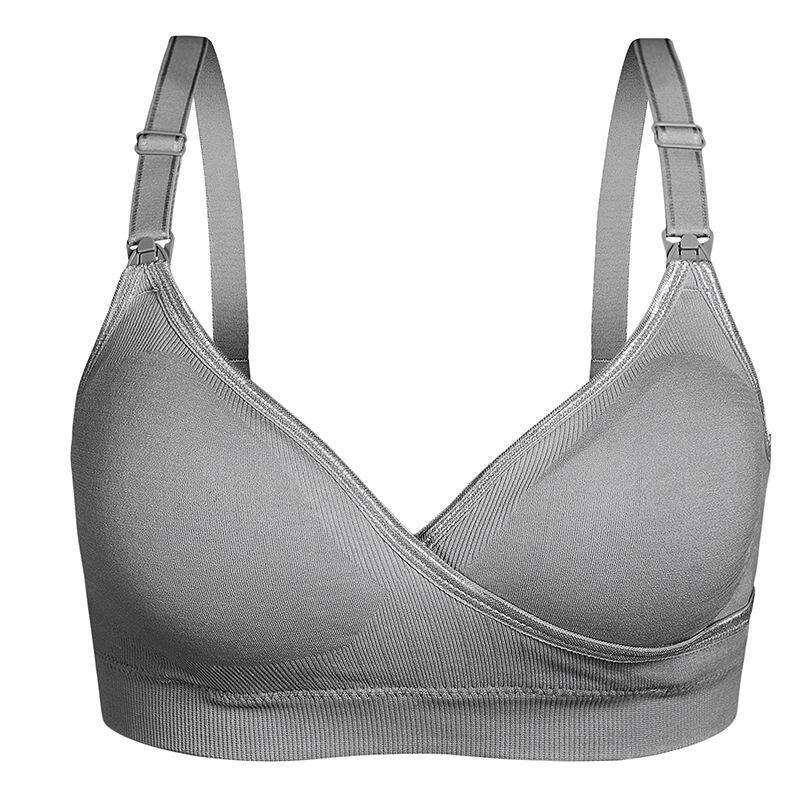 Large Size Breastfeeding Underwear Bra With Front Button Closure For Pregnant Women
