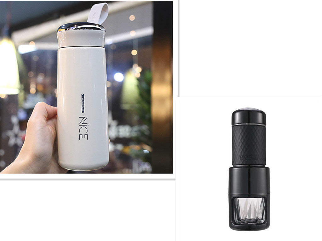 Bärbar manuell espressomaskin