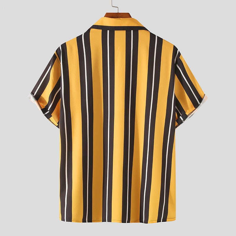 Mjuka skjortor för män Skjorta Herr Sommar Streetwear Casual