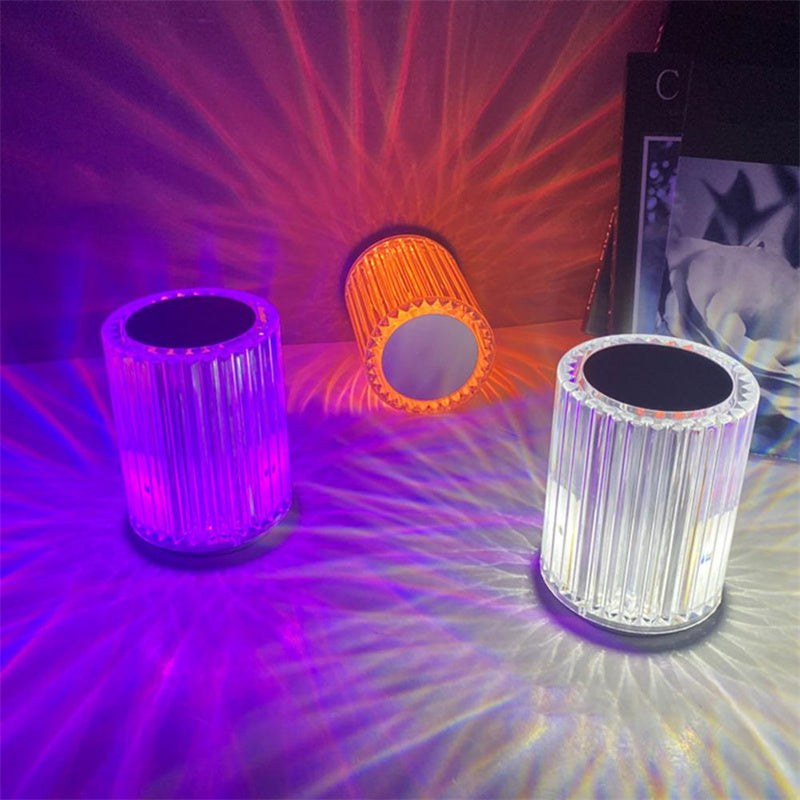 Kristalllampa Bordslampa Atmosphere Creative Line Liten nattlampa LED-lampor