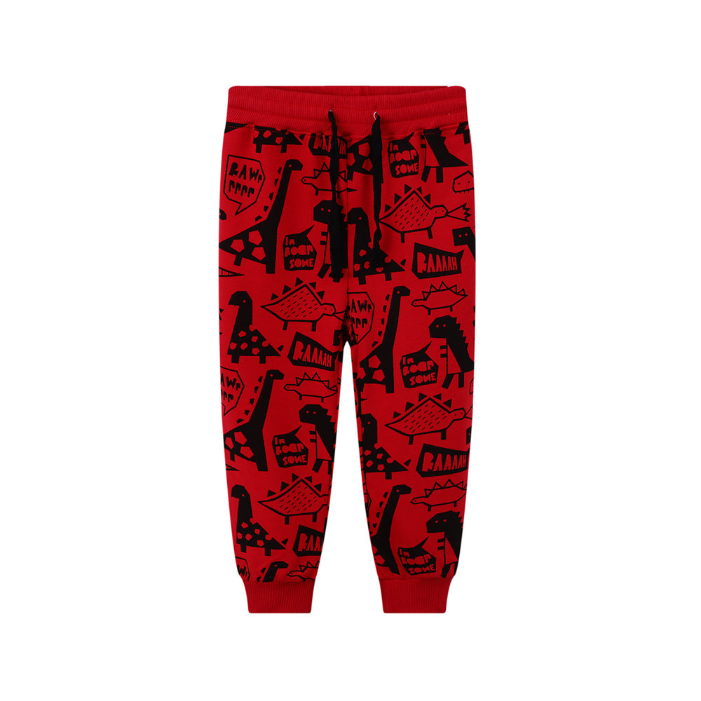 Pantalon à capuche de dessin animé pour enfants à la mode