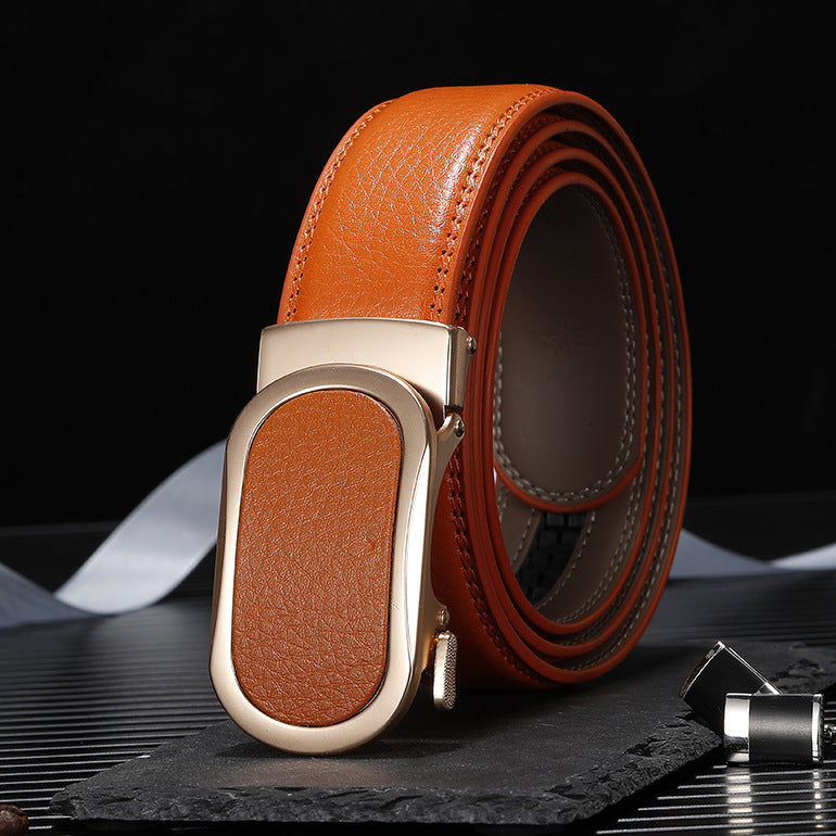 Men's Artificial Leather Comfort Click Belt - Flexible Innovation