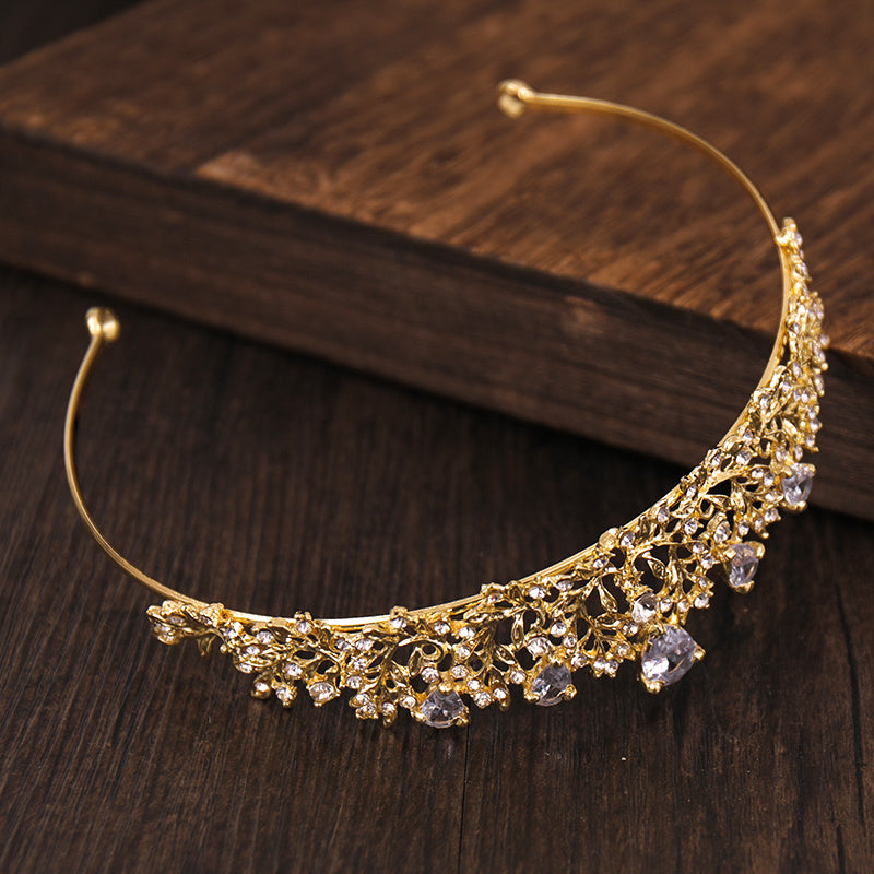 Fashion Wedding Dress Crown Hair Accessories - Optimerad